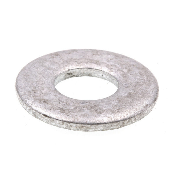 Prime-Line Flat Washer, Fits Bolt Size 3/8" , Steel Galvanized Finish, 100 PK 9080084